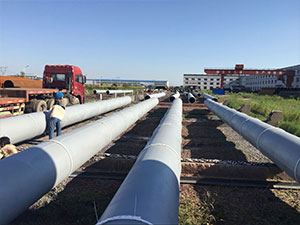 涂覆抗腐蚀超长结构海洋桩管