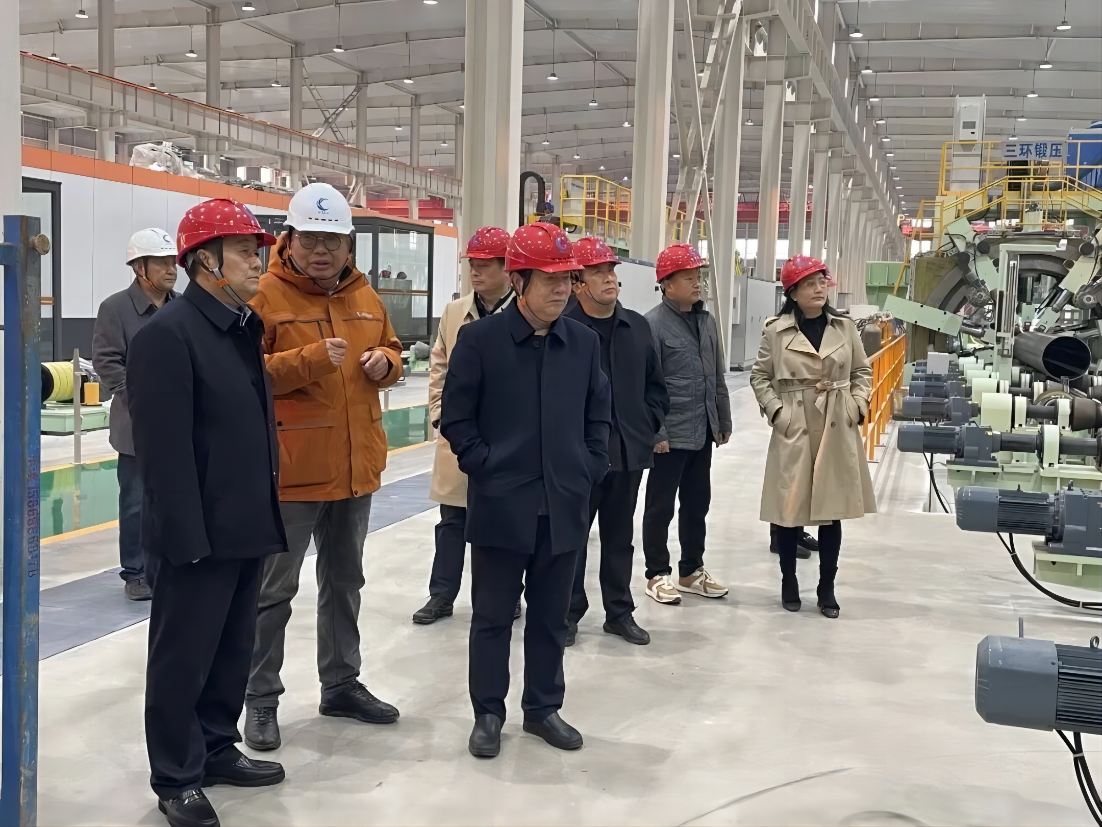 中企思智库理事会主席于彦忠走访海乾威公司    