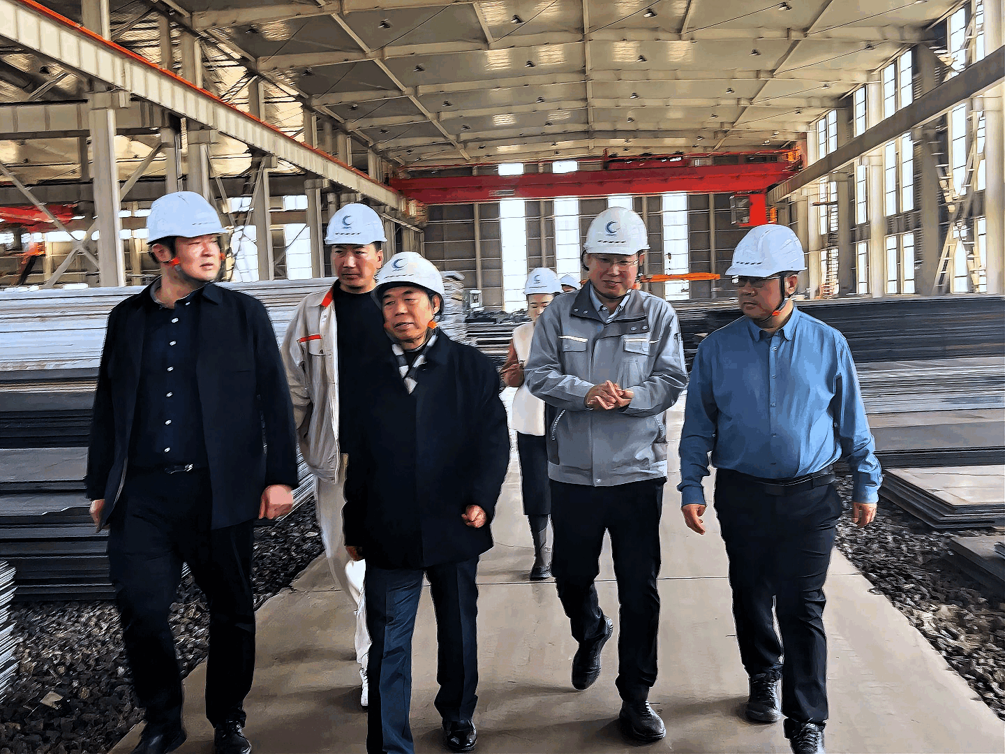 中国设备管理学会考察组到海乾威公司调研    