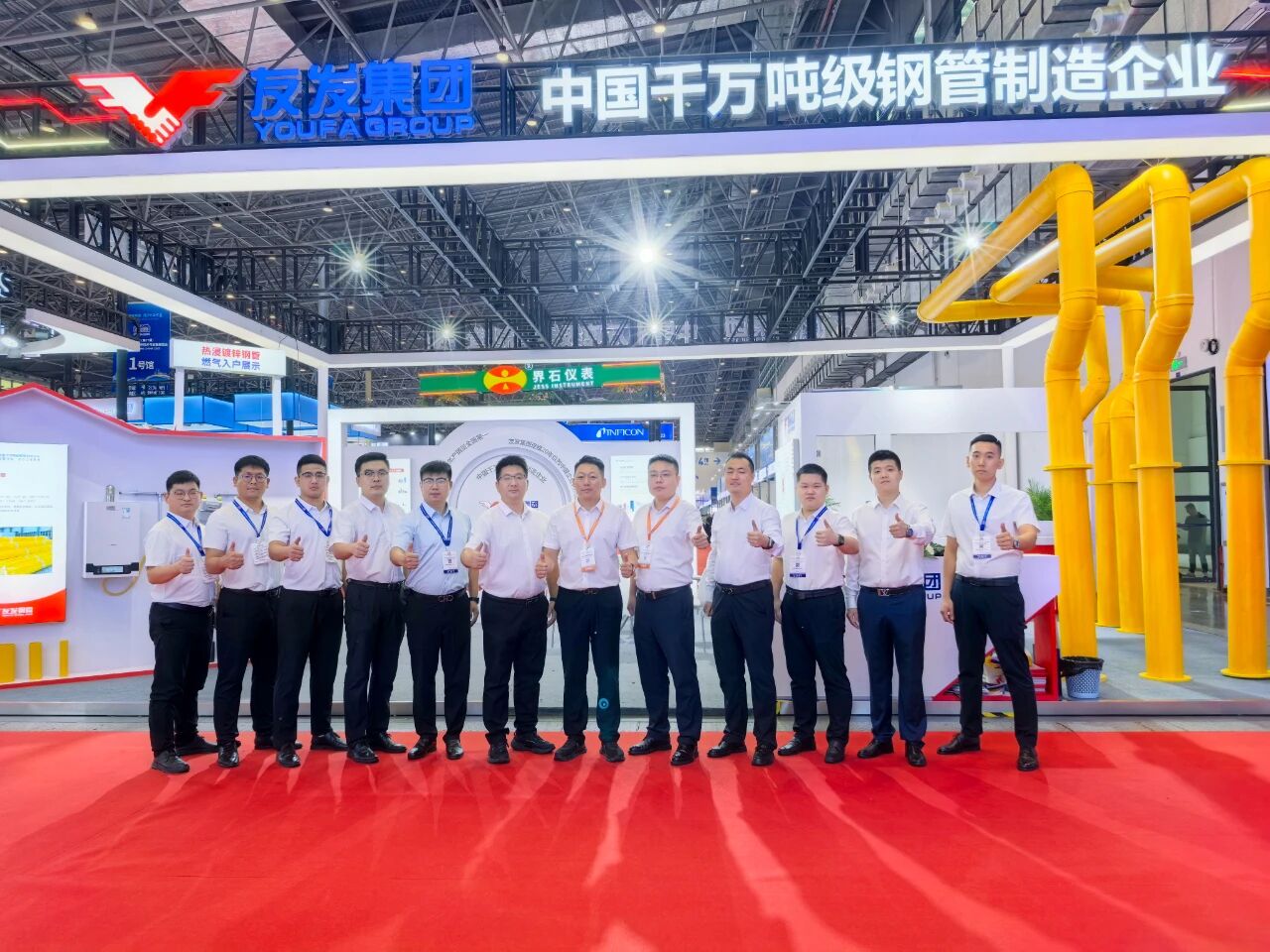 海乾威钢管闪耀2025中国国际燃气供