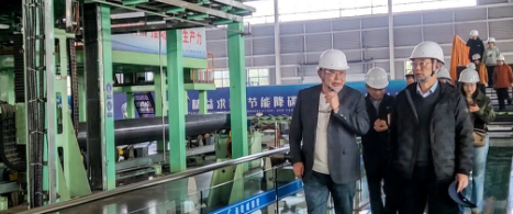 河北省宏观经济研究院领导来友发海乾威参观调研    